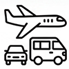 공항 픽업 및 이동 지원